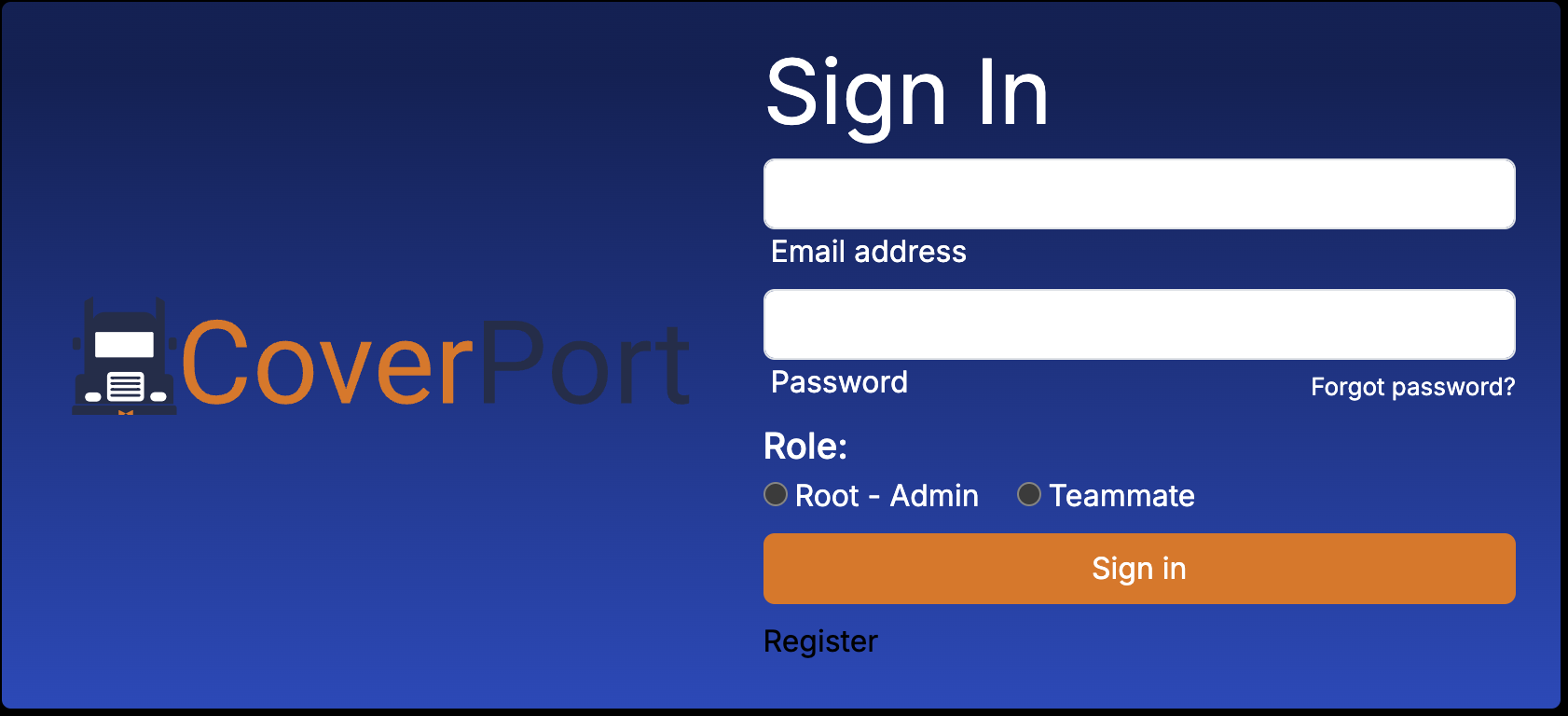 Image for Login with New Permanent Password